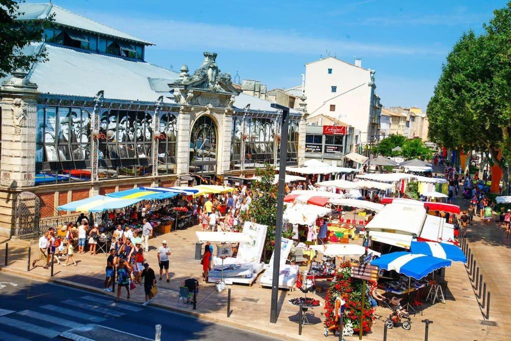 Studio Tout Equipe Pres Des Grands Buffets, Narbonne Exterior foto